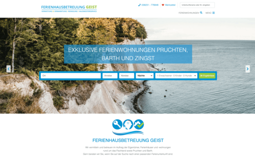 Ferienhausbetreuung Geist